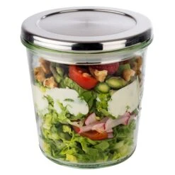 APS 2 Weck-Gläser Mit Deckel -Küchenzubehör aps aps 2 weck glaser mit deckel 3