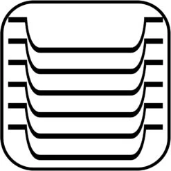 APS GN 1/4 Schale "EMMA" In Rot 26,5 X 16,2 Cm, H: 7,5 Cm -Küchenzubehör aps gn 1 4 schale emma in rot 26 5 x 16 2 cm h 7 5 cm 2