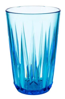 APS Trinkbecher 6er Set 300 Ml "CRYSTAL" In Blau Ø 8 Cm, H: 12,5 Cm -Küchenzubehör aps trinkbecher 6er set 300 ml crystal in blau o 8 cm h 12 5 cm 1