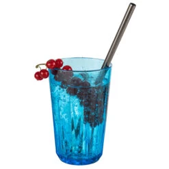 APS Trinkbecher 6er Set 300 Ml "CRYSTAL" In Blau Ø 8 Cm, H: 12,5 Cm -Küchenzubehör aps trinkbecher 6er set 300 ml crystal in blau o 8 cm h 12 5 cm 3