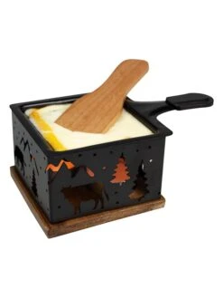 Raclette In Schwarz - (B)15 X (H)6 X (T)10 Cm