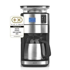 Kaffeemaschine Filterkaffeemaschine 10 Tassen Timer Thermoskanne Edelstahl -Küchenzubehör beem kaffeemaschine filterkaffeemaschine 10 tassen timer thermoskanne edelstahl 3