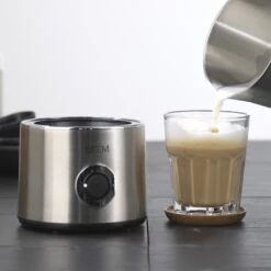 Milchaufschäumer In Silber -Küchenzubehör beem milchaufschaumer in silber 5