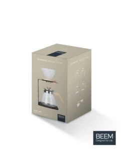 POUR OVER Kaffeebereiter Set 4 Tassen CLASSIC SELECTION 4-teilig Porzellan -Küchenzubehör beem pour over kaffeebereiter set 4 tassen classic selection 4 teilig porzellan 6