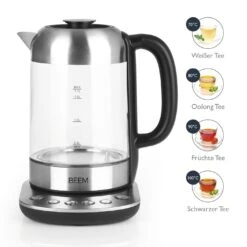 Tee- Und Wasserkocher In Silber 11 Tee- Und Wasserkocher In Silber -Küchenzubehör beem tee und wasserkocher in silber 1