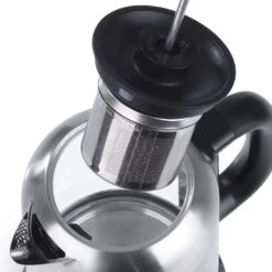 Teemaschine Teekocher Tee Und Wasserkocher Mit Teesieb 1,7L Warmhaltefunktion -Küchenzubehör beem teemaschine teekocher tee und wasserkocher mit teesieb 1 7l warmhaltefunktion 5