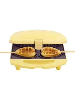 Bestron Herzwaffeleisen "Sweet Dreams" In Gelb