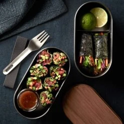 Black+Blum Edelstahl Bentobox, 2 X 500 Ml -Küchenzubehör black blum edelstahl bentobox 2 x 500 ml 2