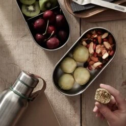 Black+Blum Edelstahl Bentobox, 2 X 500 Ml -Küchenzubehör black blum edelstahl bentobox 2 x 500 ml 3