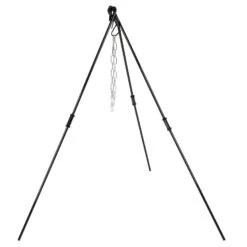 3-Bein Hordentopf Gestell In Schwarz -Küchenzubehör bo camp urban outdoor 3 bein hordentopf gestell in schwarz 2