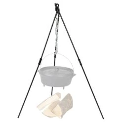 3-Bein Hordentopf Gestell In Schwarz