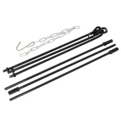 3-Bein Hordentopf Gestell In Schwarz -Küchenzubehör bo camp urban outdoor 3 bein hordentopf gestell in schwarz 6