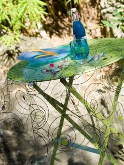 Outdoor-Tischdecke "Circle" In Schwarz