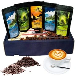 Geschenkset "Länderkaffee" - Ganze Bohne -Küchenzubehör candt geschenkset landerkaffee ganze bohne 1