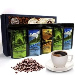 Geschenkset "Länderkaffee" - Ganze Bohne -Küchenzubehör candt geschenkset landerkaffee ganze bohne 2