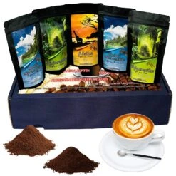 Geschenkset "Länderkaffee" - Gemahlen -Küchenzubehör candt geschenkset landerkaffee gemahlen 1