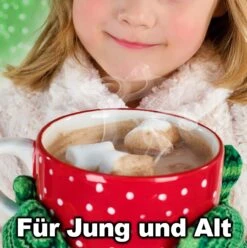 Trinkschokolade Geschenkset | 12x Nussige Sorten + Trinkglas -Küchenzubehör candt trinkschokolade geschenkset 12x nussige sorten trinkglas 8