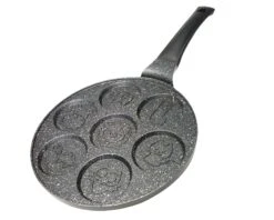 Tiere Emoji Pfannkuchen Pfanne Ø26cm In Schwarz -Küchenzubehör cheffinger tiere emoji pfannkuchen pfanne o26cm in schwarz 2