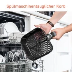 5,5-Liter Heißluftfritteuse Mit Spießregalsatz Rot -Küchenzubehör cosori 5 5 liter heissluftfritteuse mit spiessregalsatz rot 10