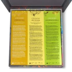 2er Set GESCHENK-BOX "Kräuter-Früchte -TEE" BIO 27 Teebeutel In 9 Sorten -Küchenzubehör creano 2er set geschenk box krauter fruchte tee bio 27 teebeutel in 9 sorten 3