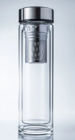 Thermo-Teamaker Grün, 400ml Mit Filztasche, + 3x Kräuter/Früchte Tee MIX 180gr -Küchenzubehör creano thermo teamaker grun 400ml mit filztasche 3x krauter fruchte tee mix 180gr 4