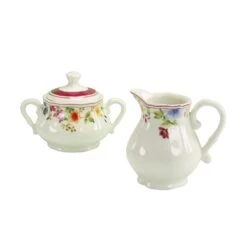 CreaTable Cornwall Garden Milch- Und Zucket Set 2tlg