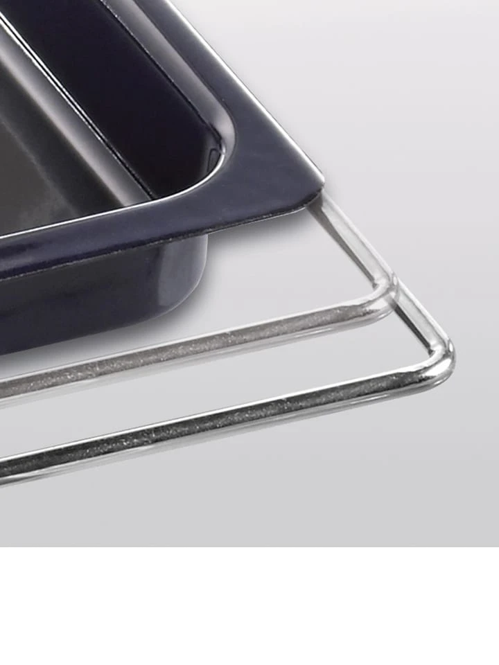 Dr. Oetker Backblech "Back Liebe" In Dunkelblau - (B)52 X (T)33 Cm 4 Dr. Oetker Backblech "Back Liebe" In Dunkelblau - (B)52 X (T)33 Cm – Bild 2