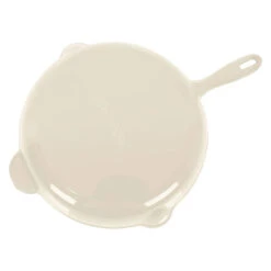 Gusseisen Bratpfanne In Creme -Küchenzubehör echtwerk gusseisen bratpfanne in creme 2