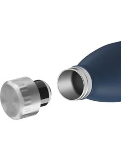 Isolierflasche In Dunkelblau - 500 Ml -Küchenzubehör flsk isolierflasche in dunkelblau 500 ml 2
