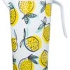 Krug Mit Deckel Zitronen In Gelb - 1,5 Liter -Küchenzubehör geda labels krug mit deckel zitronen in gelb 1 5 liter