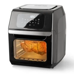 Heißluft Fritteuse Friteuse Fritöse Edelstahl XXL Air Fryer Backofen 12 Liter -Küchenzubehör gourmetmaxx heissluft fritteuse friteuse fritose edelstahl xxl air fryer backofen 12 liter 10