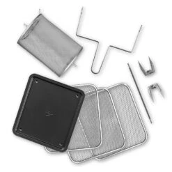 Heißluft Fritteuse Friteuse Fritöse Edelstahl XXL Air Fryer Backofen 12 Liter -Küchenzubehör gourmetmaxx heissluft fritteuse friteuse fritose edelstahl xxl air fryer backofen 12 liter 5