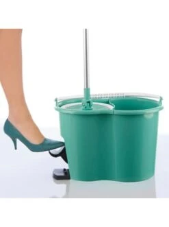 Power-Wischmopp In Türkis -Küchenzubehör gourmetmaxx power wischmopp in turkis 4