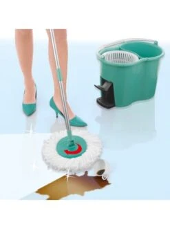 Power-Wischmopp In Türkis -Küchenzubehör gourmetmaxx power wischmopp in turkis 6