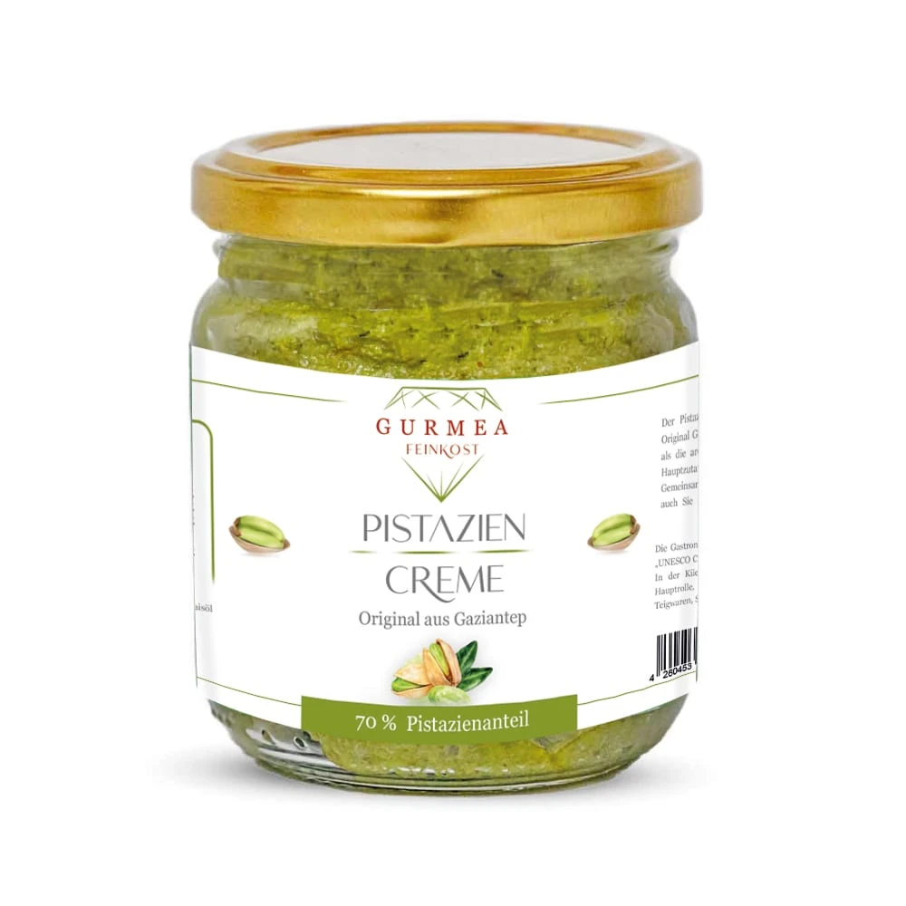 200g Pistaziencreme Mit 70% Antep-Pistazien Von Gurmea 3 200g Pistaziencreme Mit 70% Antep-Pistazien Von Gurmea