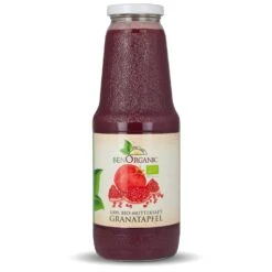 6 X 1 L Bio Granatapfel Direktsaft Von Benorganic