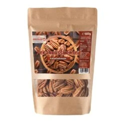 600g Pecanusskerne, Naturbelassen, Premium Qualität