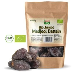 800g Bio Medjool Datteln - JUMBO Größe Aus Palästina -Küchenzubehör granar 800g bio medjool datteln jumbo grosse aus palastina 1