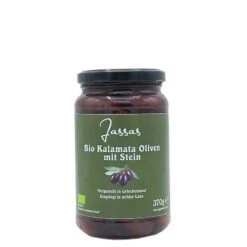 Bio Kalamata Oliven Mit Stein 3 X 210g, Ohne Zusätze