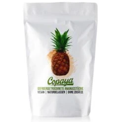 Gefriergetrocknete Ananas Stücke Von Copaya 250g