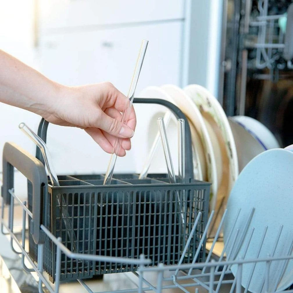 6er Set Trinkhalm: "Sea Life" Glas-Strohhalme In Transparent - 20 Cm 7 6er Set Trinkhalm: "Sea Life" Glas-Strohhalme In Transparent - 20 Cm – Bild 5