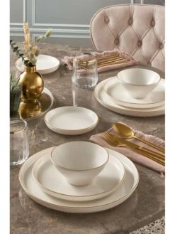 Küchenzubehör -Küchenzubehör hermia 16tlg kombiservice in creme 1