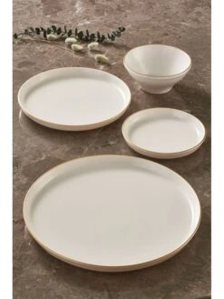 16tlg. Kombiservice In Creme -Küchenzubehör hermia 16tlg kombiservice in creme 3