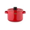Emaille Topf, 20 Cm, Rot, 3 Liter -Küchenzubehör honey ware emaille topf 20 cm rot 3 liter