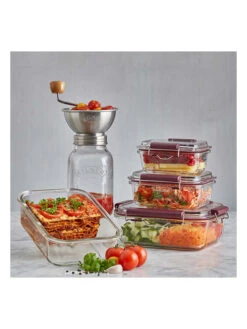 Kilner Frischhaltedose In Transparent/ Lila - 1,4 L -Küchenzubehör kilner frischhaltedose in transparent lila 1 4 l 3