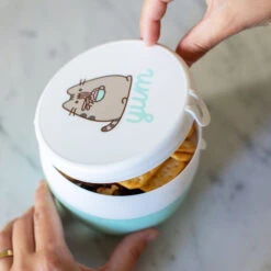Koziol BENTOBOX M PUSHEEN YUM - Bentobox In Organic Turquoise Pusheen -Küchenzubehör koziol bentobox m pusheen yum bentobox in organic turquoise pusheen 2