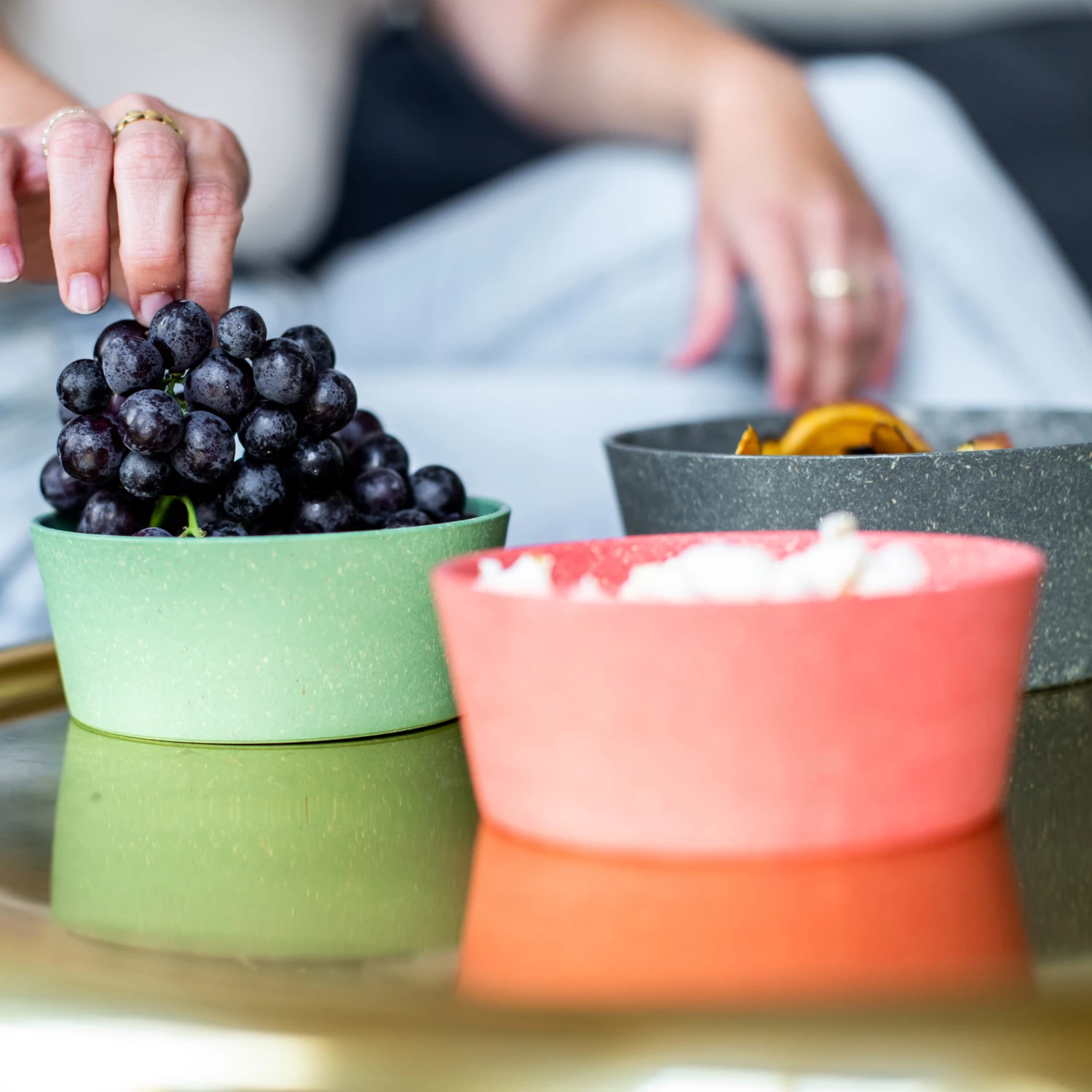 Koziol CONNECT BOWL 0,9 - Schale 890ml In Nature Wood 7 Koziol CONNECT BOWL 0,9 - Schale 890ml In Nature Wood – Bild 5