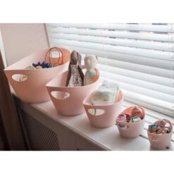 BOTTICHELLI M - Utensilo 4,5l In Organic Pink -Küchenzubehör koziol organic bottichelli m utensilo 4 5l in organic pink 2