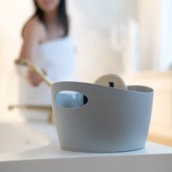 BOTTICHELLI M - Utensilo 4,5l In Organic Pink -Küchenzubehör koziol organic bottichelli m utensilo 4 5l in organic pink 3