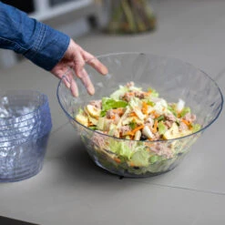 CLUB BOWL L * - Salatschale 3,5l In Organic Grey -Küchenzubehör koziol organic club bowl l salatschale 3 5l in organic grey 3